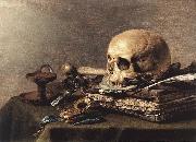 CLAESZ, Pieter Vanitas Still-Life gd oil painting reproduction